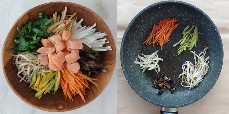 Salmon Bibimbap Recipe