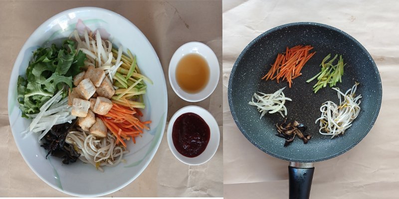 Vegan Tofu Bibimbap Recipe