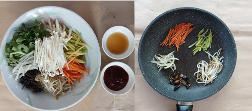 Vegan Mushroom bibimbap